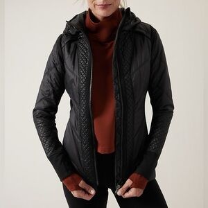 Athleta Rockridge Primaloft Black Light Weight Jacket